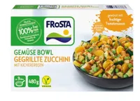 Gemüsepfanne mit gegrillter Zuchini & Kichererbsen