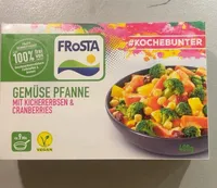 Gemüse Pfanne mit Kichererbsen & Cranberries