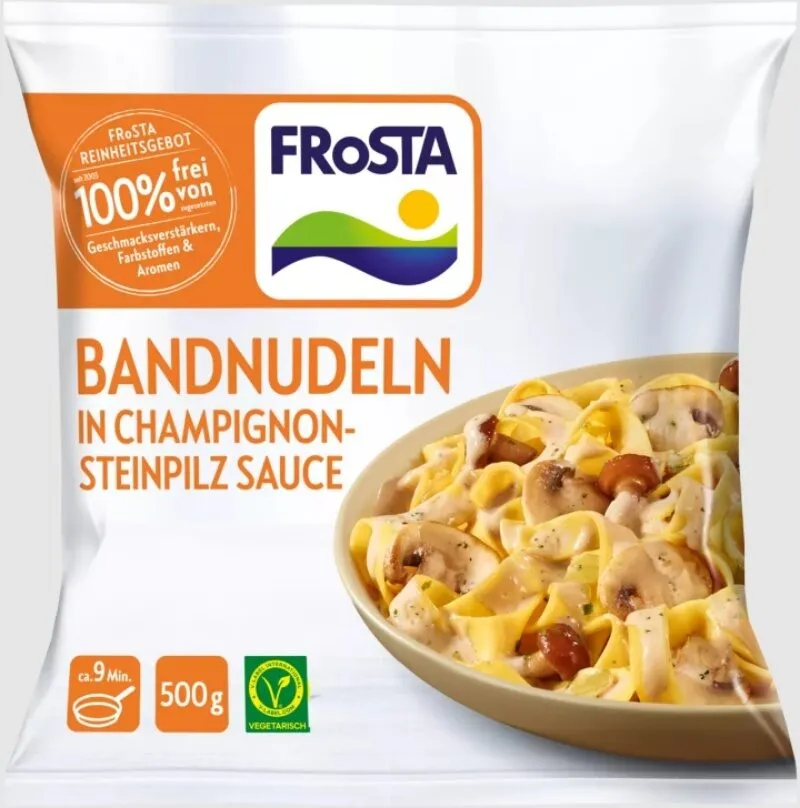 Bandnudeln Pilz