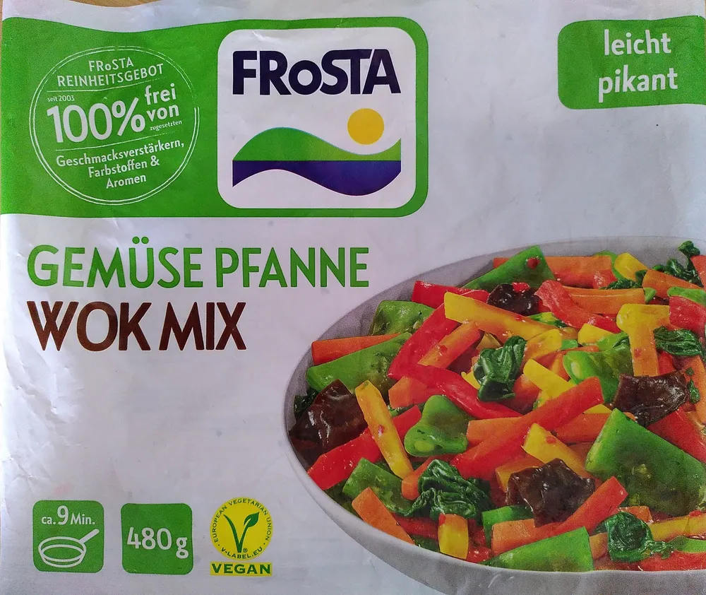 Gemüsepfanne Wok Mix
