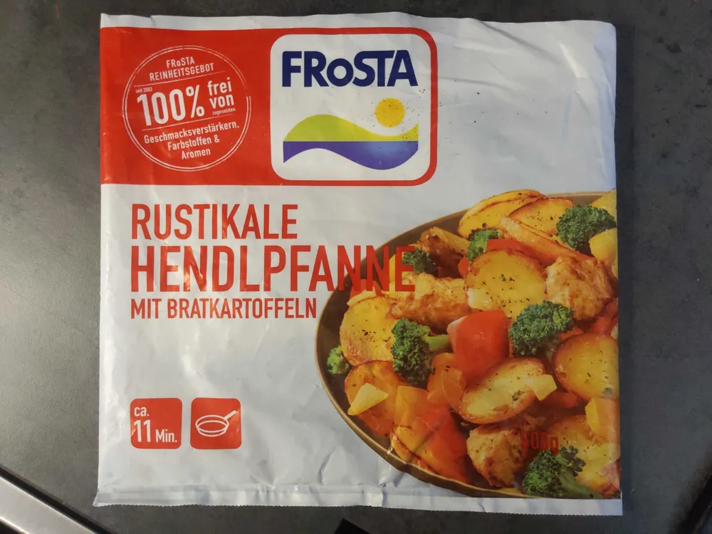 Rustikale Hendlpfanne