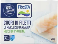 Cuori di filetti di merluzzo d'alaska ricco dIGProteine