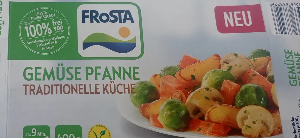Gemüse Pfanne Traditionelle Küche