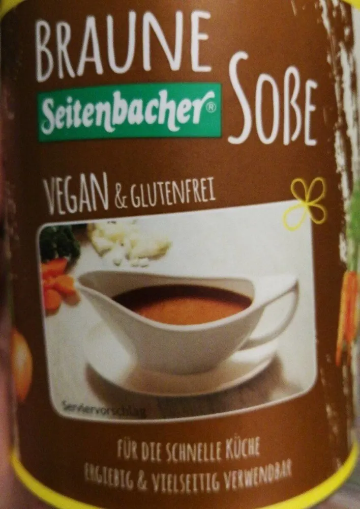 Braune Seitenbacher Soße