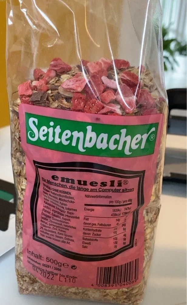 Seitenbacher emuesli
