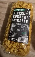 Dinkel Kurkuma Spiralen