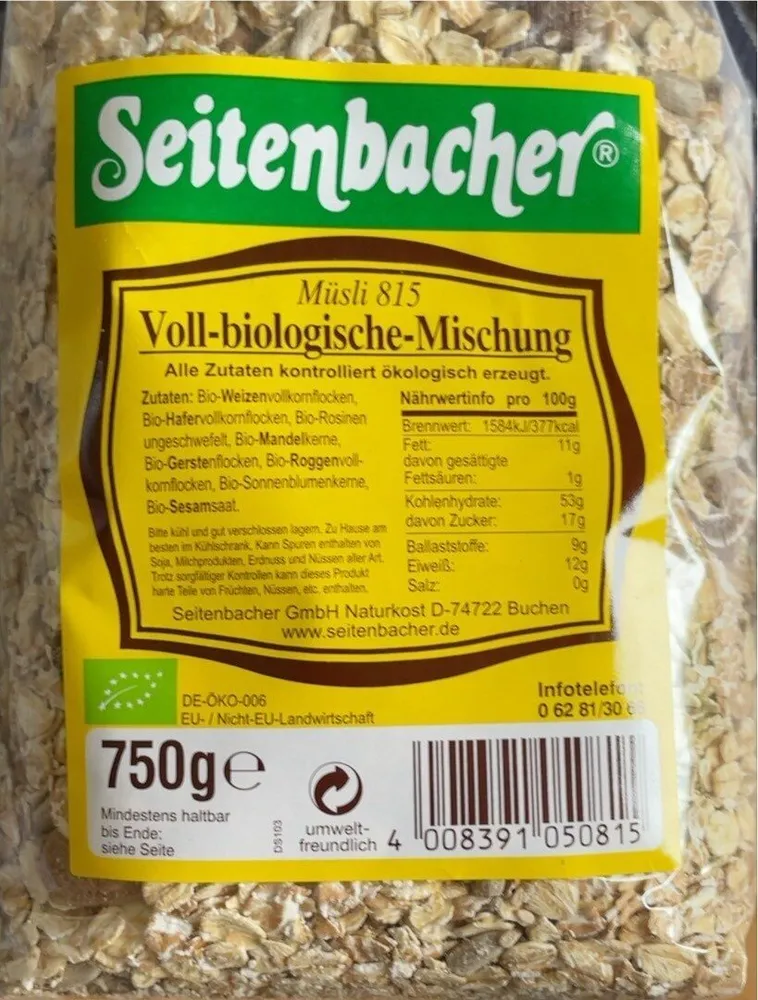 Voll-biologische Mischung