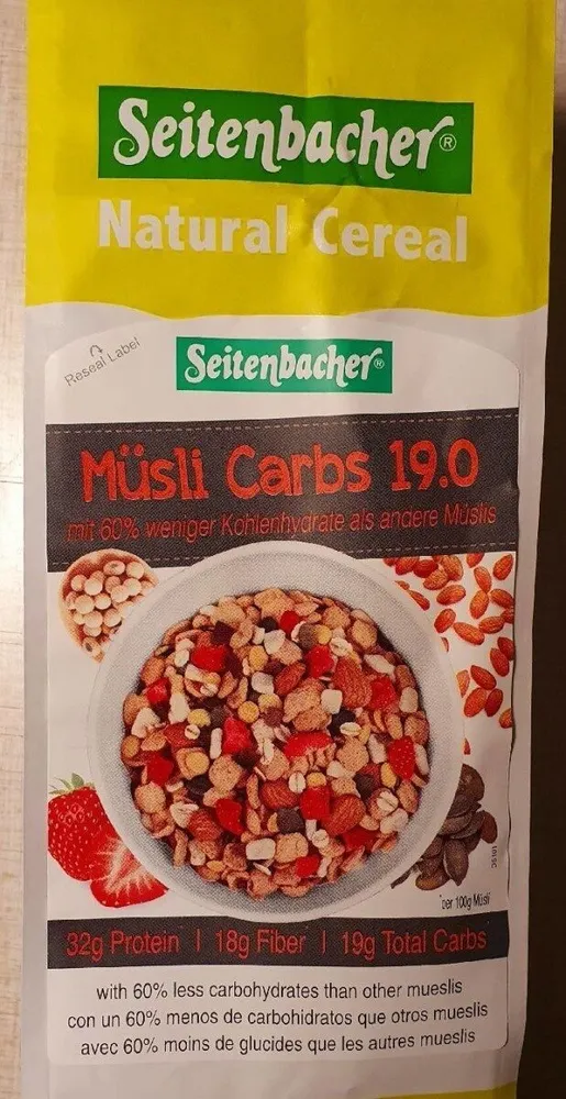 Muesli Carbs 19.0