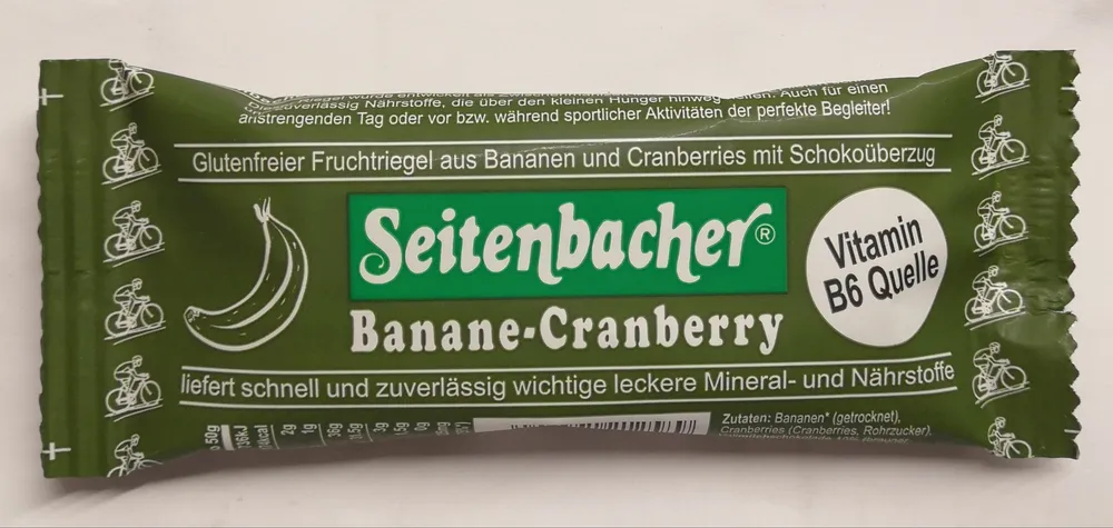Banane-Cranberry Riegel