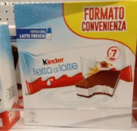 Kinder fetta al latte 7 PZ maxi