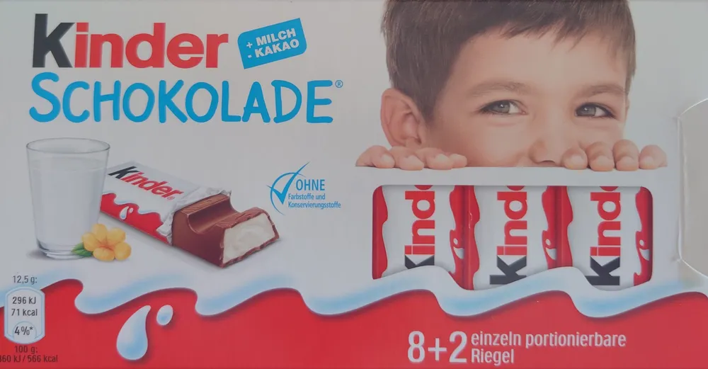 Kinder Schokolade