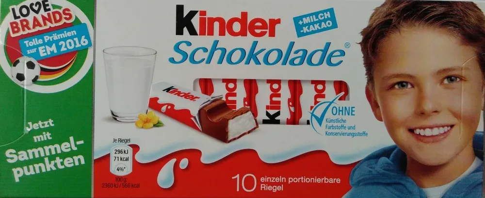 Kinder Schokolade