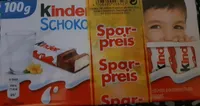 Kinder Schokolade Spar Preis