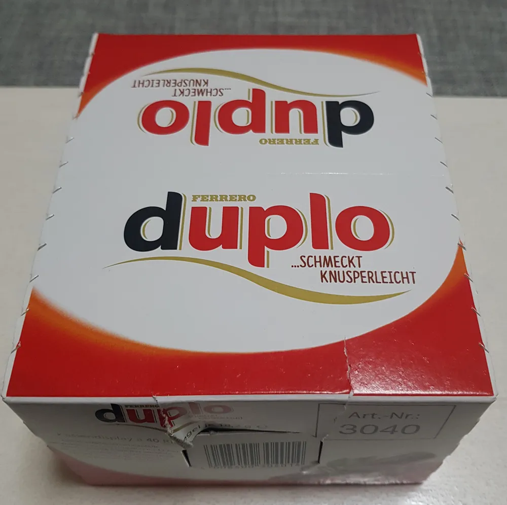 Ferrero Duplo, Barres De Chocolats