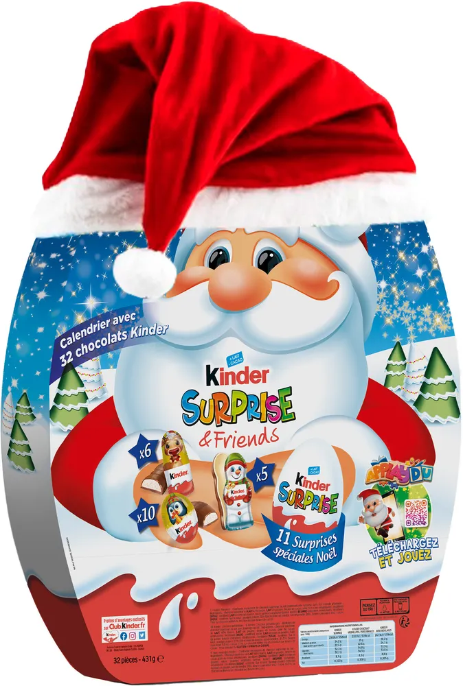 KINDER CALENDRIER DE L AVENT Kinder Surprise ET FRIENDS