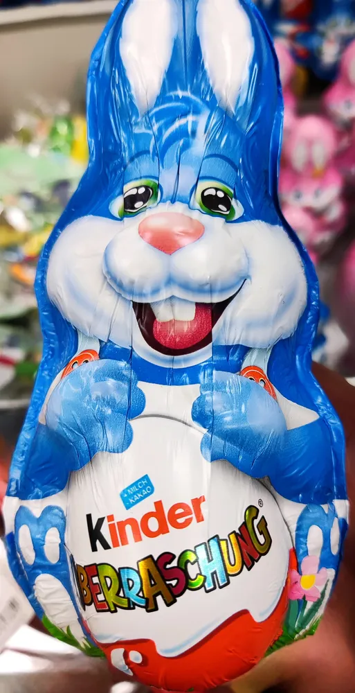 Kinder Überraschung Osterhase Blau