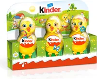 Kinder mini moulage 15gx3 personnages