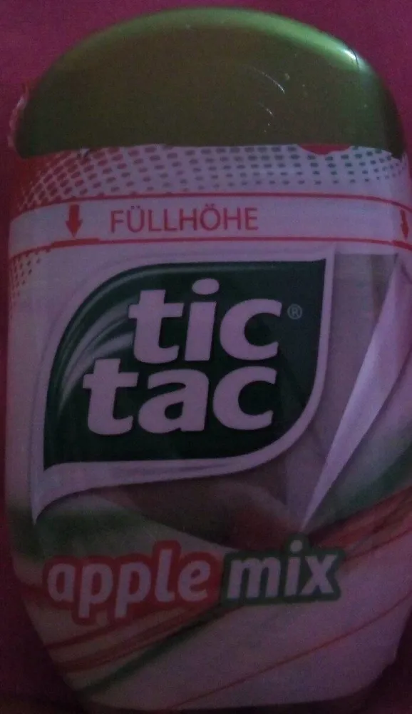 tic tac apple mix