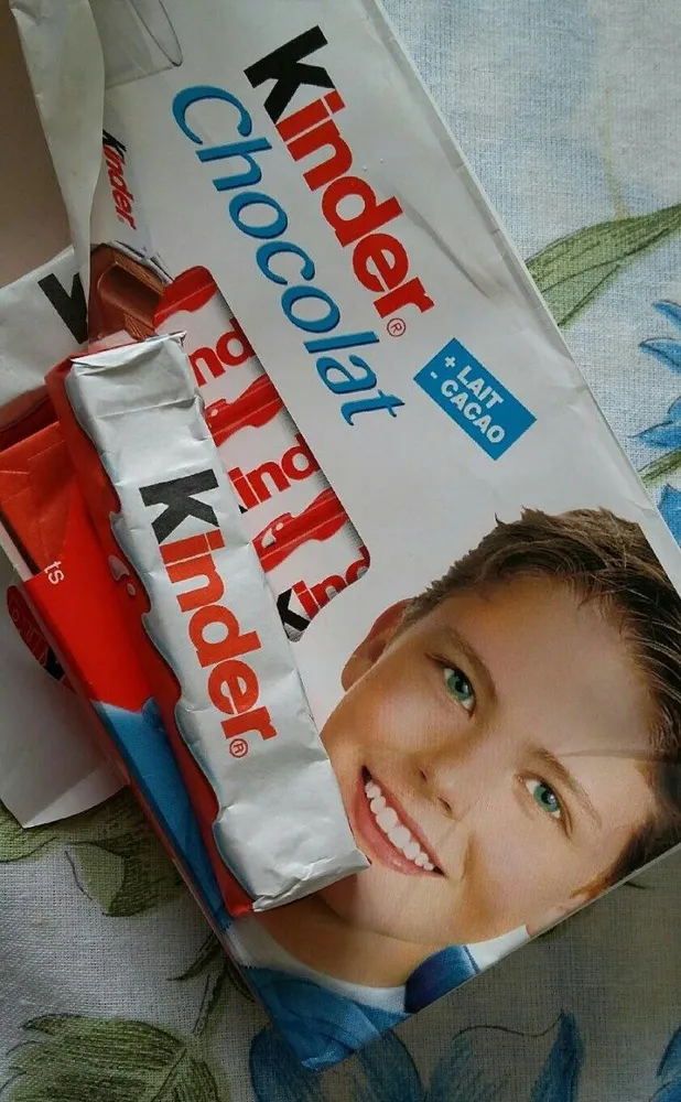 Kinder - Chocolat supérieur au lait avec fourrage au lait