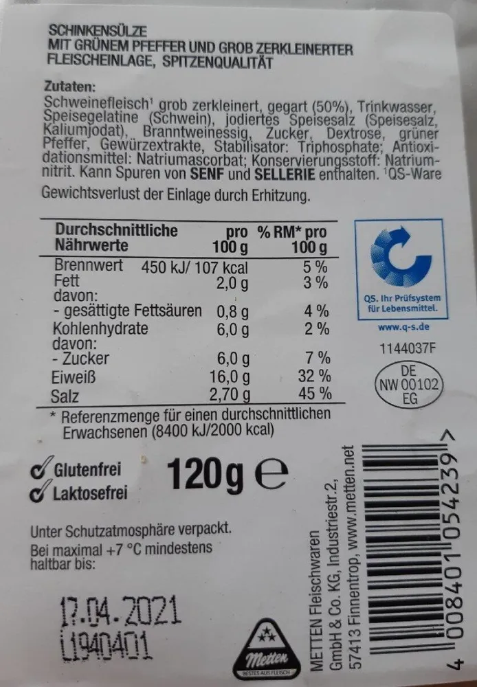 Schinken-Sülze
