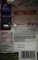 Mettwurst, luftgetrocknet