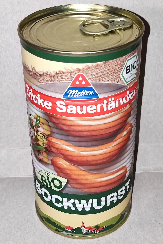 Dicke Sauerländer Bio-Bockwurst