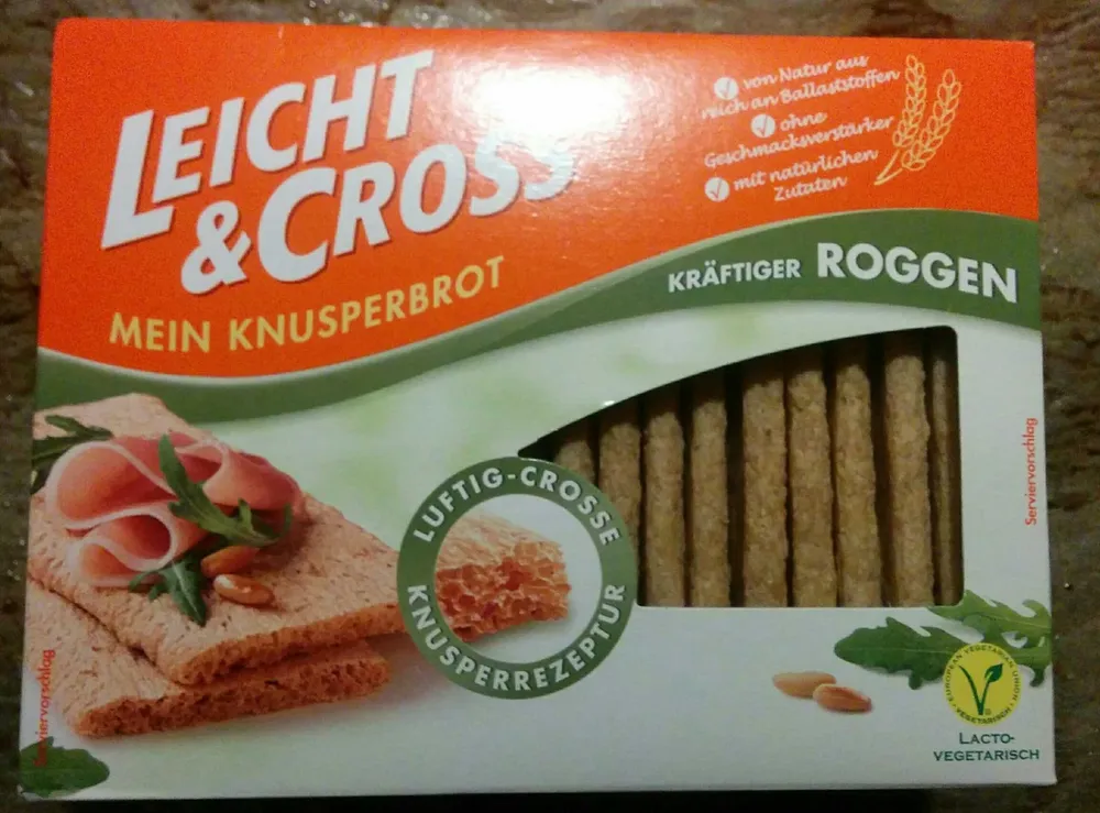 Brot Mein Knusperbrot Roggen