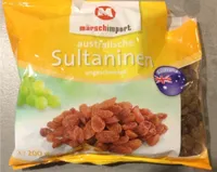 Australische Sultaninen ungeschwefelt