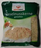 Haselnusskerne gemahlen