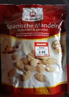 Amandes espagnoles blanchies & grillées