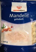 Mandeln, gehobelt
