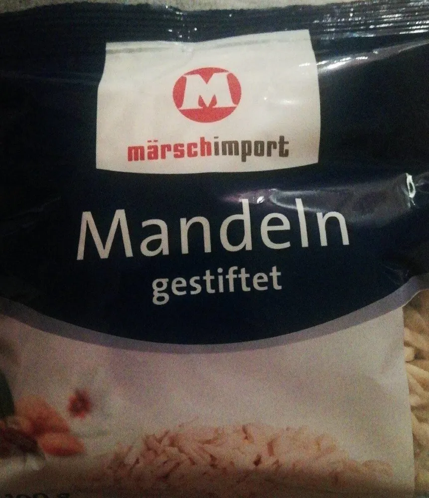 Mandeln gestiftet