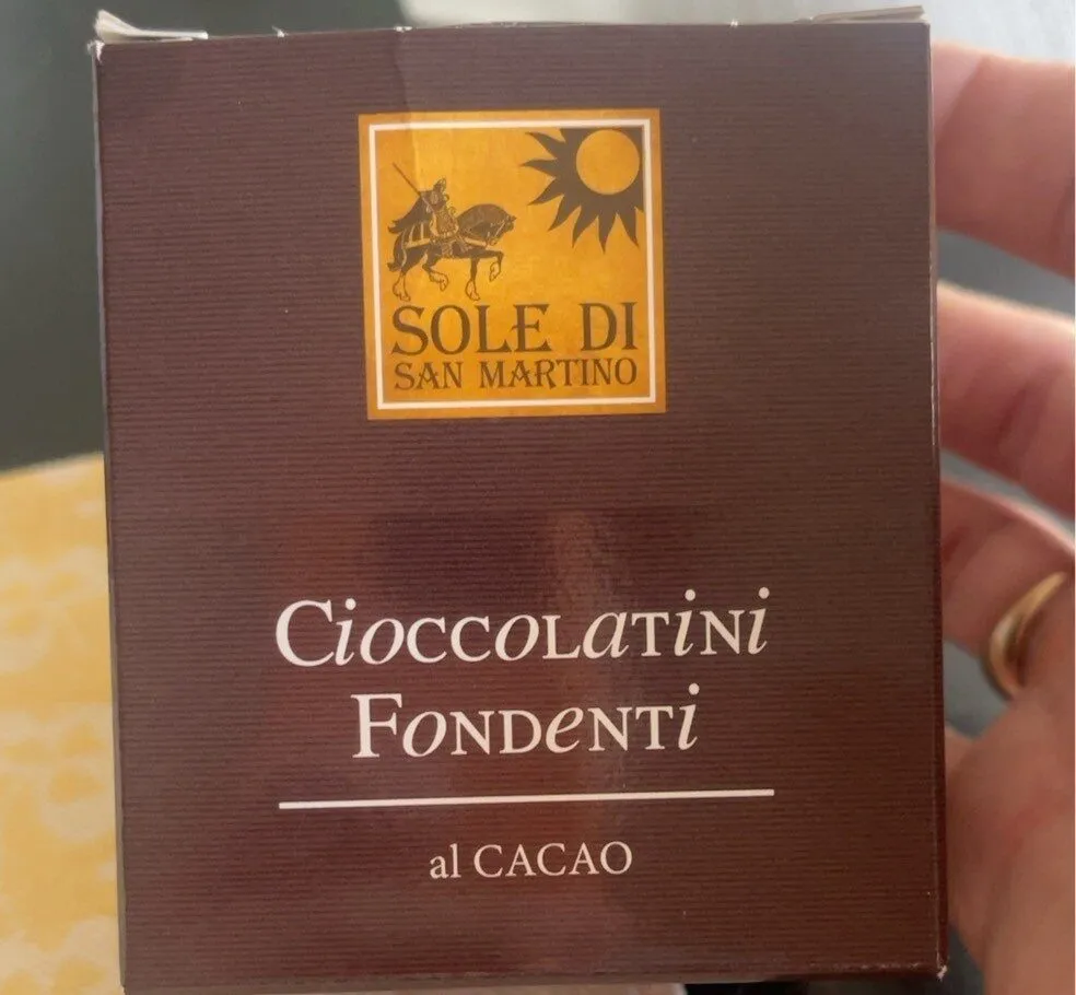 Cioccolatini fondenti al cacao