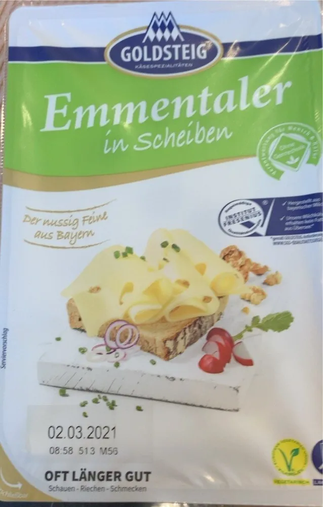 Emmentaler in Scheiben