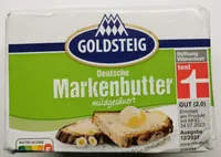 Deutsche Markenbutter, mildgesäuert
