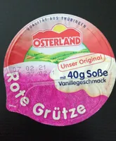 Rote Grütze mit Vanille-Soße