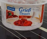 Grieß Dessert Kirsche