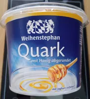 Quark mit Honig abgerundet