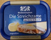 Die Streichzarte aus Butter & Rapsöl