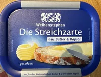 Die Streichzarte Gesalzen aus Butter und Rapsöl