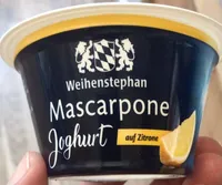 Mascarpone Joghurt auf Zitrone