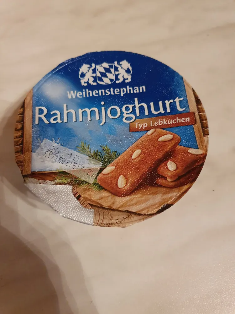 Ramjoghrt typisch Lebkuchen