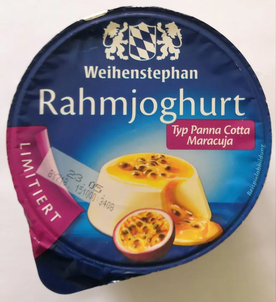 Rahmjoghurt Panna Cotta Maracuja