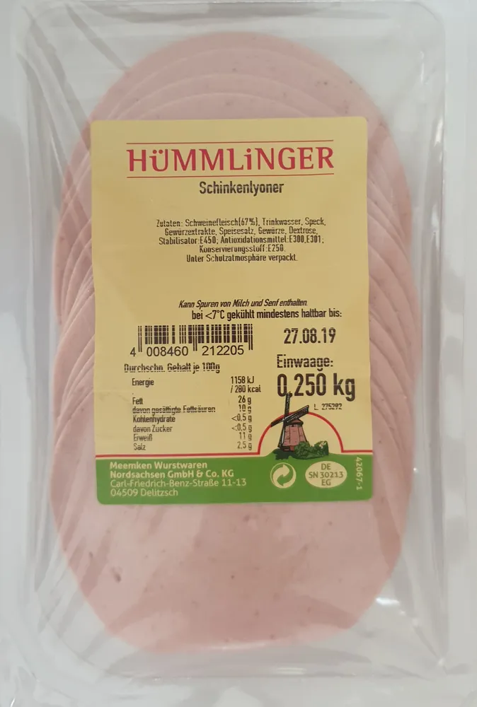 Schinkenlyoner