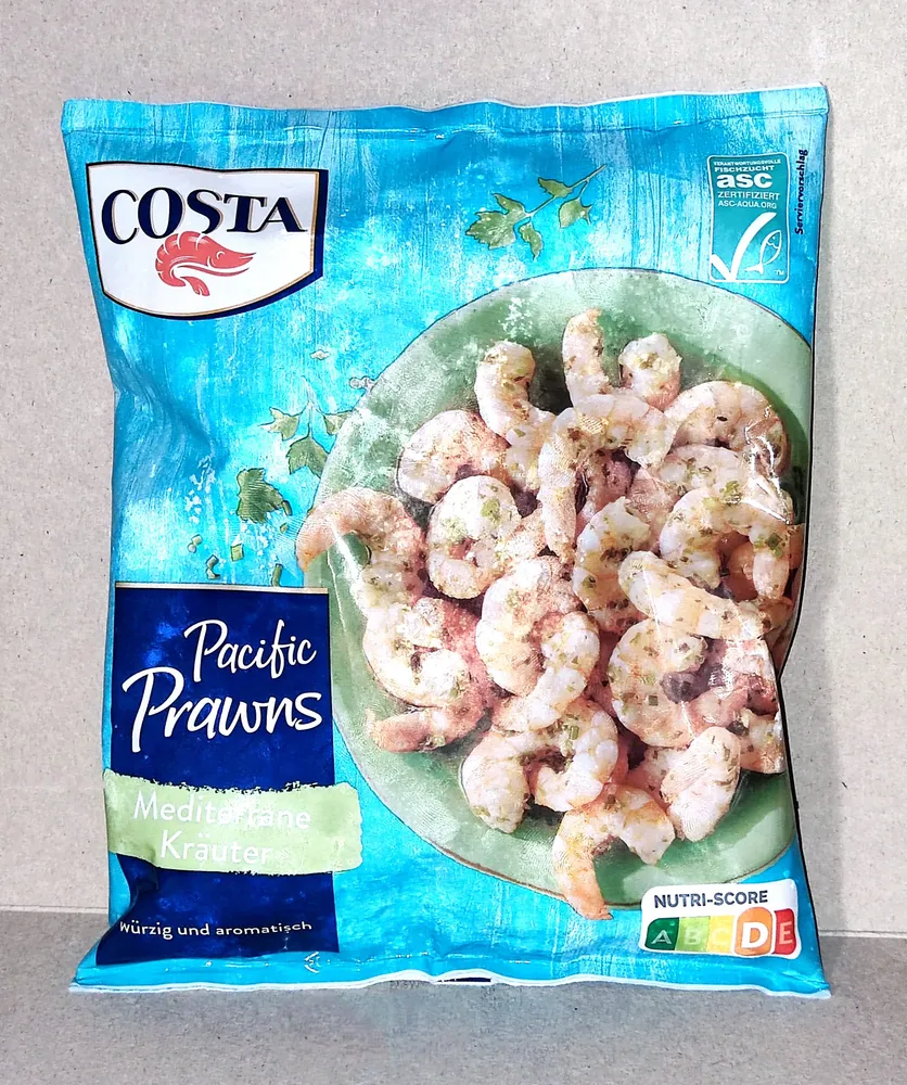 Pacific Prawns - Mediterrane Kräuter