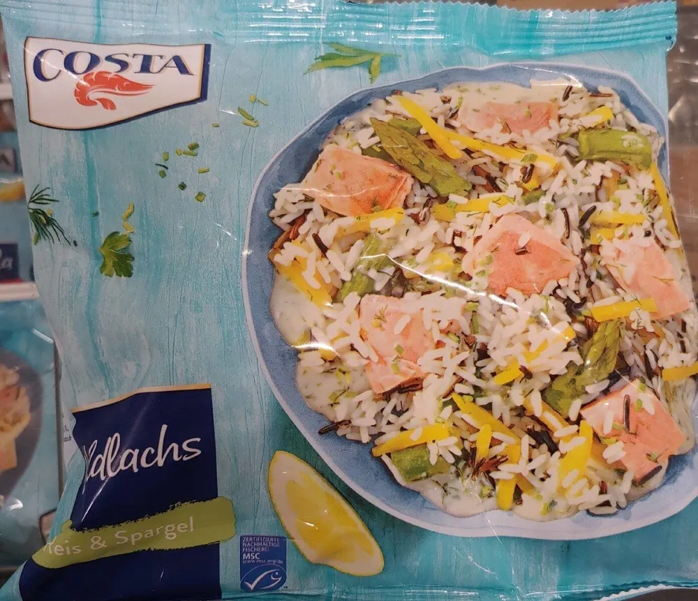 Costa Wildlachs (Reis & Spargel)