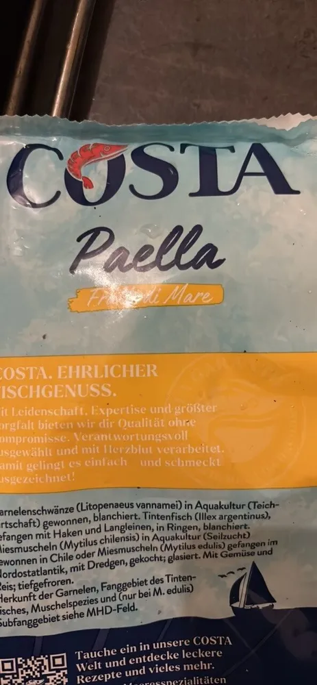 Paella Frutti di Mare