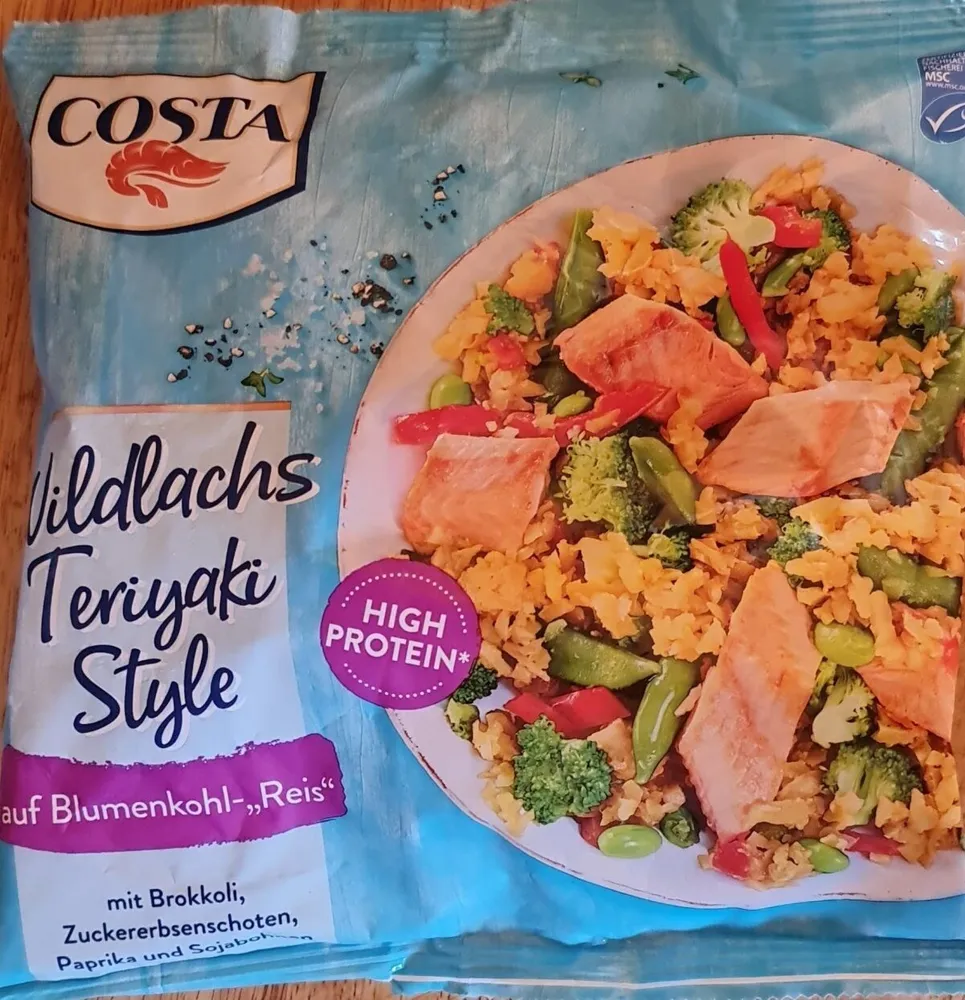 Wildlachs Teriyaki Style