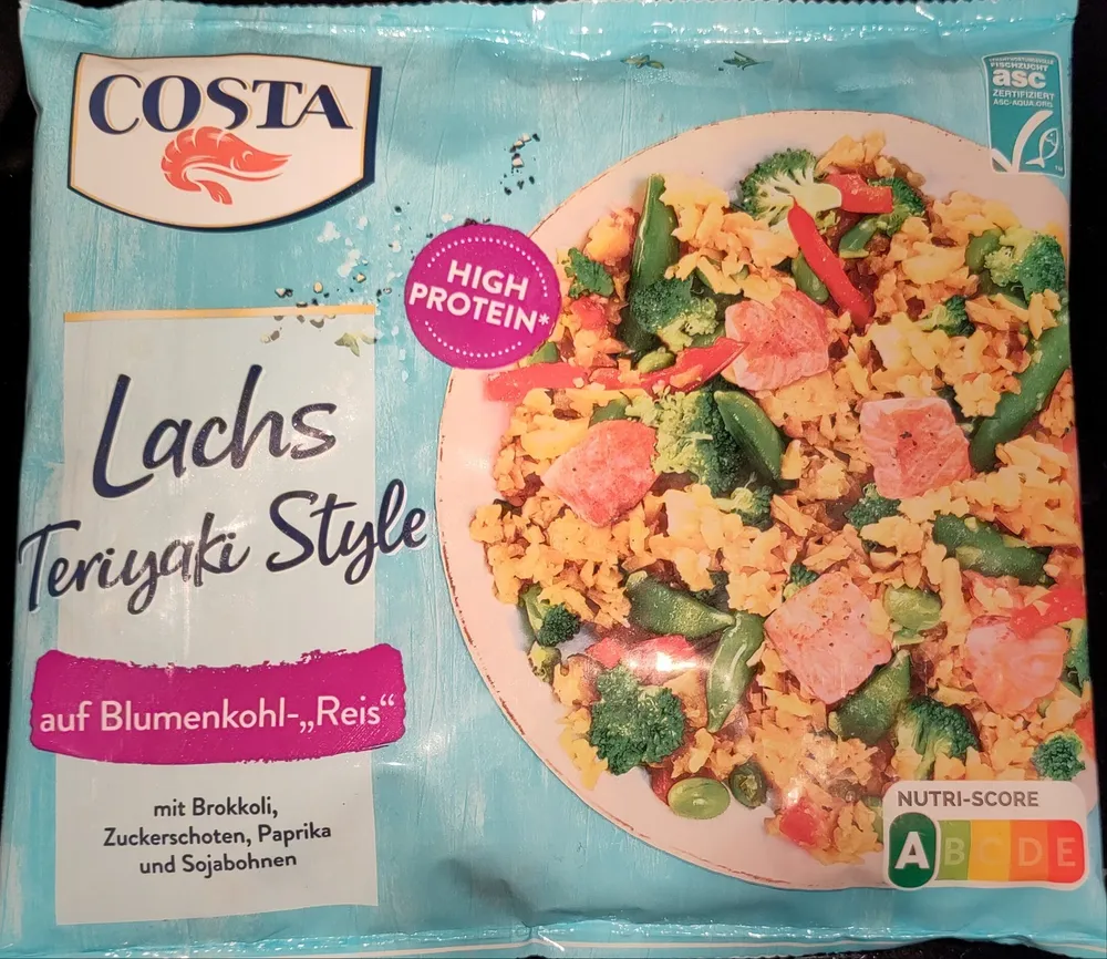 Costa Lachs mit Reis