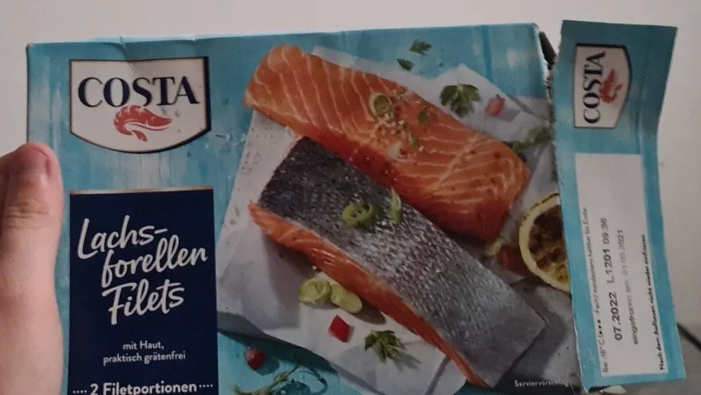 Lachs-forellen filets